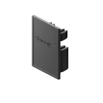 ER-CAP-PRO/B – Clenergy SolarRoof Pro Rail Cap – Black