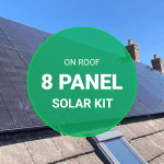 Complete 8 x Solar Panel Kit