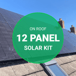 Complete 12 x Solar Panel Kit