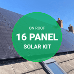 Complete 16 x Solar Panel Kit